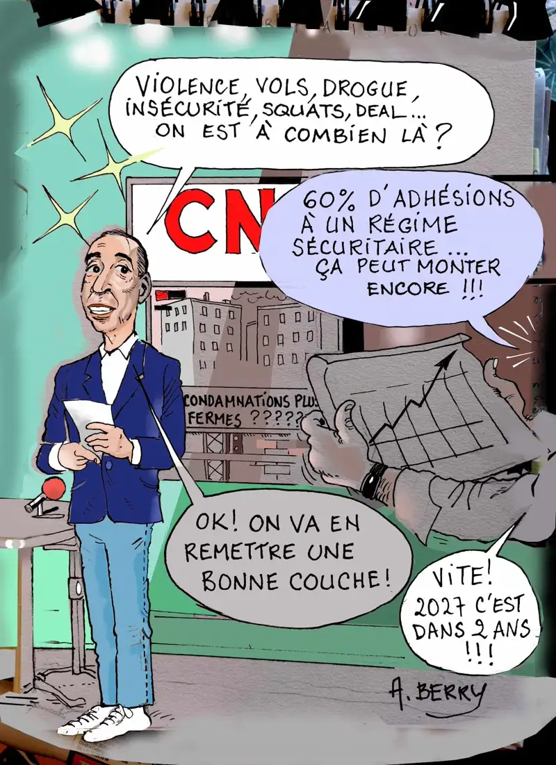 Dessin satirique d'Alain Berry